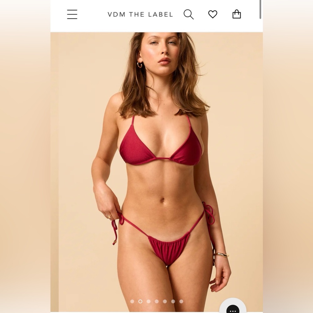 Women's VDM The Label Merlot Bikini Set